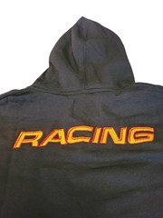 Black Zip Up Hoodie Men’s Medium – Racing Theme – Fall, Winter – NWT Streetwear
