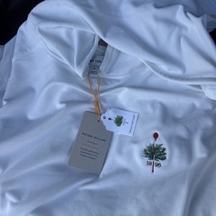 Merion Golf Club / Peter Millar Performance Hoodie / White / Large – NEW