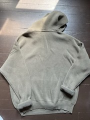 Essentials Knit Hoodie Xl Brown