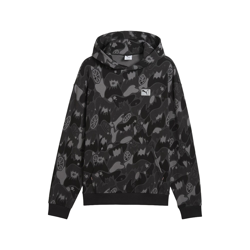 PUMA Dress Code Camo Pullover Hoodie Mens Black Casual Outerwear 63066901