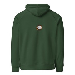 New stylish unisex eco raglan hoodie