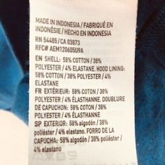American Eagle Pullover Hoodie Men’s Med Heather Blue Gray Sweatshirt Spellout