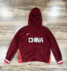 Nike China Team Issued 2024 Olympic Men Dri-FIT ADV Basketball Hoodie NWOT