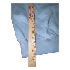 Lot 2 Men’s Large Crewneck Sweatshirts Champion Tek Gear Fleece Gray Blue Gym