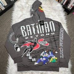DC COMICS BATMAN BEYOND MENS HOODIE TERRY MCGINNIS, GOTHAM CITY, JOKER BOXLUNCH