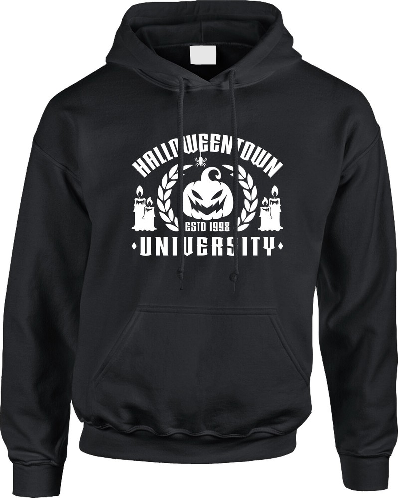 Halloween Town University Costume Party Trick Or Treat Pumkin Parody Mens Hoodie