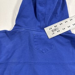 Triple 5 Soul 555 Zip Up Hoodie Sweatshirt Blue Large
