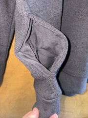 Goodfellow & Co. Men’s Textured Fleece Hooded Sweatshirt – MEDIUM Charcoal New