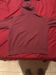 Polo Ralph Lauren Men’s Burgundy Logo Fleece Pullover Hoodie ( Worn Once )