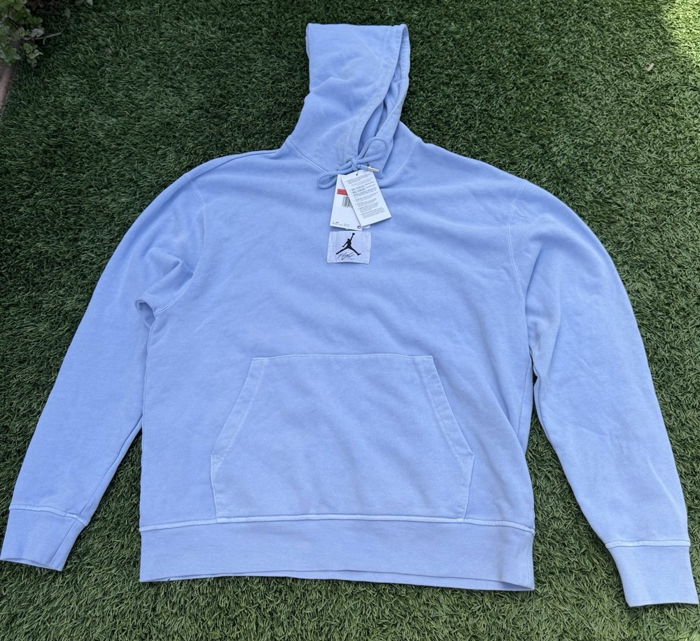 Nike Jordan Essentials FB7290-425 Statement Fleece Washed Hoodie Men’s Size L