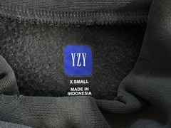 Size XS – Yeezy Gap Balenciaga High Neck Sweatshirt Black Cropped Boxy New