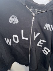 Darc Sport Hoodie Mens XL Black Wolves Gym Pyramid Pierce xxx/1000