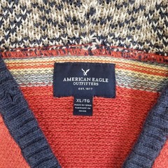 American Eagle Outfitters Baja Hoodie Sweater Men Multicolor Sz XL Aztec Southwe