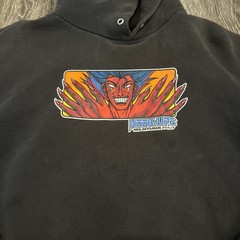 Vintage Made In USA Devilman Hook How Hoodie Size Xl