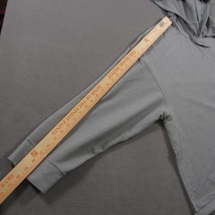 Nike Yoga Hoodie Mens Extra Large Athletica Performance Heather Gray Boxy