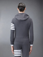 Thom Browne Classic Loopback Zip up Hoodie NWT Sz 00 (XXS) $1,150 MSRP
