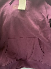 Rare Plum Color Kith X Vogue Pullover Hoodie Men’s Size L New W Tags