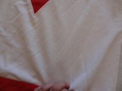 Vintage Antigua United States Flag US All Over Sweatshirt Men’s Large Flaws
