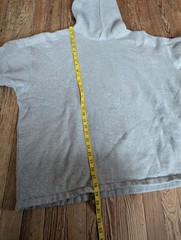Fear Of God Essentials Relaxed Hoodie Mens Size L Dark Oatmeal Gray Oversized