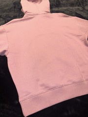 Hugo Boss Men’s Niftyhood Logo Cotton French Terry Pullover Hoodie-Dark Pink/Lg