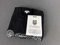 Kenzo Paris Tiger Sweatshirt Black Embroidered Logo Jumper Mens Medium Portugal