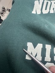Vtg Northwest Missouri State University Green Crewneck Sweatshirt Collegiate L