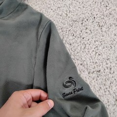 Travis Mathew Sweater Mens Medium Green Cloud Collection Waffle Pullover Hoodie