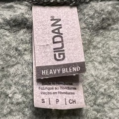 “ASPEN” adult S forest green Gilden “heavy blend” poly/cotton crew ls sweatshirt