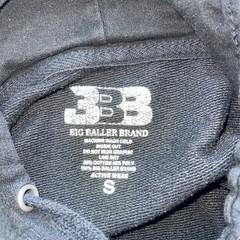 Big Baller Brand Lavar Ball Black Gold Hoodie Pullover Sweatshirt Mens Sz Small