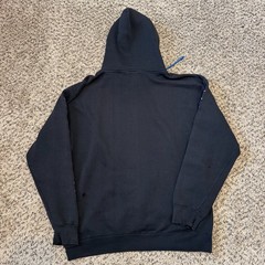 Vintage Y2K Sapphire Lounge Hoodie XL Mens JNCO Style Grunge Flames Pullover