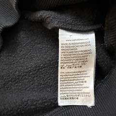 Calvin Klein Black & White Logo Pullover Sweatshirt Small Mens Comfy Cozy