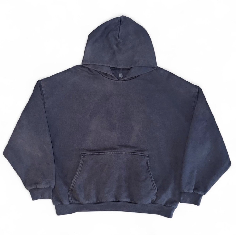 Yeezy Gap Oversized Hoodie Unreleased Size Small (fits Large) Tapestry Navy Blue