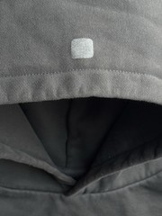 Yeezy Gap Balenciaga – Shrunken Hoodie – Medium – Washed Black (Kanye West)