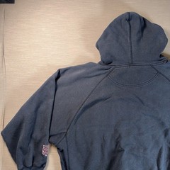 Triple Five Soul TFS Embroidered Hoodie XL Y2K Streetwear Navy Spell Out VTG