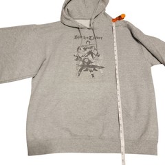 Black Clover Anime Gray Graphic Hoodie Asta Yuno Noelle Men’s L Unbranded