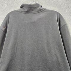 32 Degrees Men Sweatshirt 2XL Gray 1/2 Zip Fleece Mock Neck Pullover NWT
