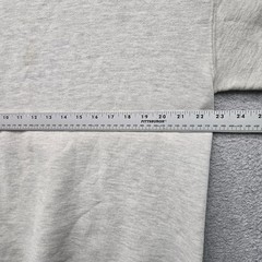 VINTAGE Russell Athletic Men Sweatshirt LT Gray Fleece Logo All Seasons 90s USA