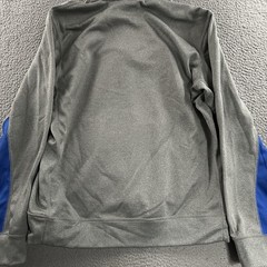 Nike Mens Hoodie Gray Blue Size Medium Pullover Therma-Fit 100% Polyester