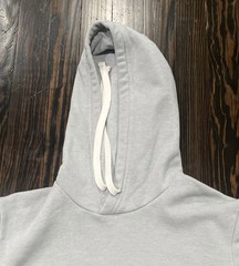 Under Armour 96 Canvas Hoodie Men’s Small Gray Cotton Polyester NWOT