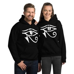Eye of Horus Hoodie Egyptian Mythology streetwear graphic Egypt Gods protection