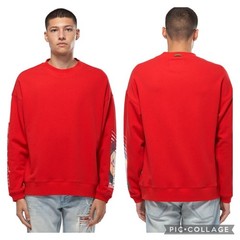 NWOT Konus Red Men’s Oversize Sweatshirt in Red