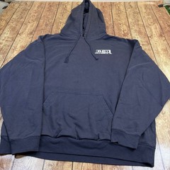 Anvil Sustainable B&B Hose Rubber Co Hoodie Mens 3XL Navy Blue Graphic Pullover