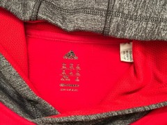 ADIDAS CLIMAWARM Men’s 3XL Regular Fit LS Pullover Active Hoodie Sweatshirt LOGO