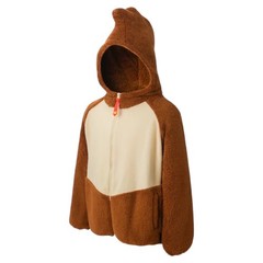 Nintendo Donkey Kong DK Fleece Hoodie Brown Japan