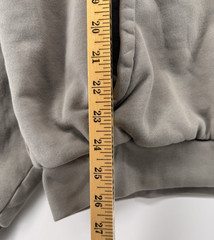 Yeezy x Gap x Balenciaga H14 Double Face Full Zip Hoodie YZY Taupe Beige XL