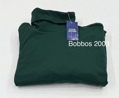 Club Room Men’s Long Sleeve Turtle Neck T-Shirt, Pine Grove(Green), Size L