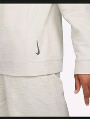 Nike Yoga Crew Neck Pullover Sweatshirt Mens Dri FIT – Light Bone Ivory Sz Small