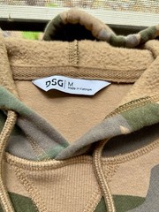 Men’s DSG camo Hoodie Kangaroo Pocket Size M