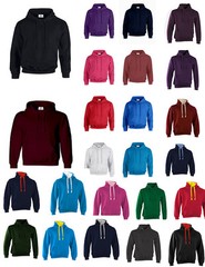 Nuovo Adulti 31 Colori Cappuccio Unisex Top XXS-3XL Pile Jumper Lavoro Indossare