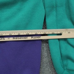 Vintage MTO Sport Sweatshirt Adult Medium Purple Green Colorblock Pullover 90s